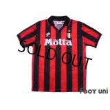 AC Milan 1993-1994 Home Shirt #10 Scudetto Patch/Badge