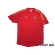 Photo1: Spain Euro 2004 Home Shirt (1)