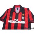 Photo3: AC Milan 1990-1992 Home Reprint Shirt