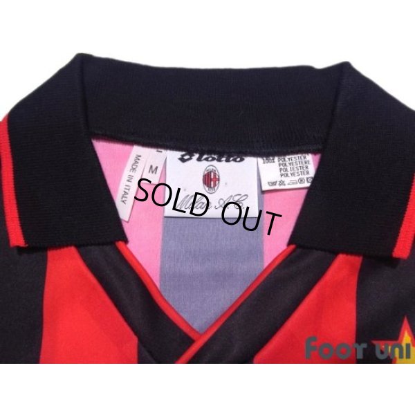 Photo5: AC Milan 1993-1994 Home Shirt #10 Scudetto Patch/Badge