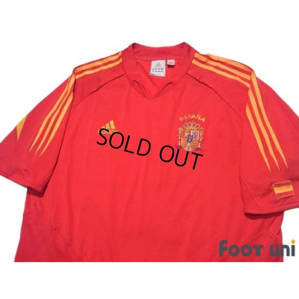 Photo3: Spain Euro 2004 Home Shirt