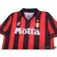 Photo3: AC Milan 1993-1994 Home Shirt #10 Scudetto Patch/Badge