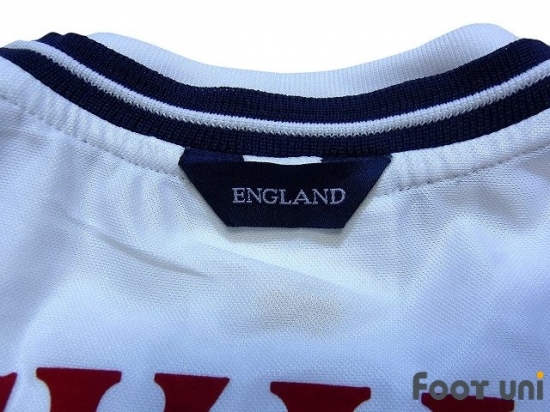 England Euro 2000 Home Long Sleeve Shirt #7 Beckham - Online Store From ...