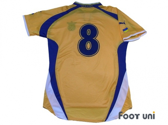 Ukraine 2000 Home #8 Shirt - Online Store From Footuni Japan