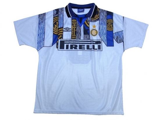 Inter Milan 1995-1996 Away Shirt #6 Roberto - Online Store From Footuni ...