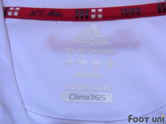 AC Milan 2008-2009 Away Player Long Sleeve Shirt #7 Pato - Online Store ...