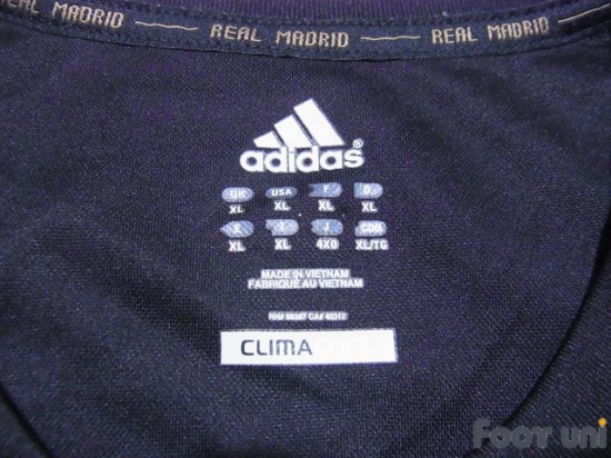Real Madrid 2011-2012 Away Shirt LFP Patch/Badge adidas La Liga ...