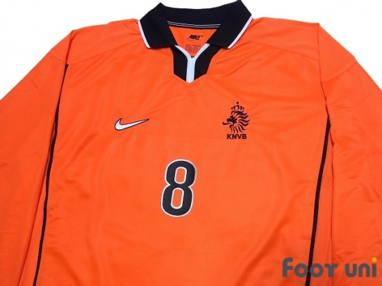 Authentic Long Sleeve Shirt #8 Bergkamp 