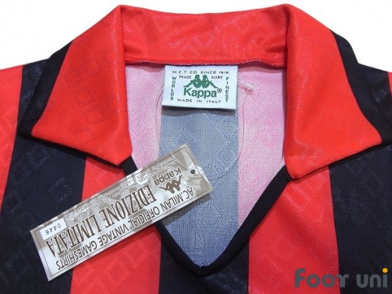 ac milan 1989 shirt