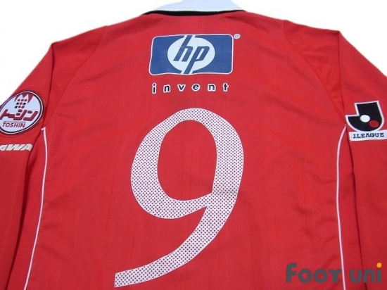 Urawa Reds 2003 Home L/S Shirt #9 - Online Store From Footuni Japan