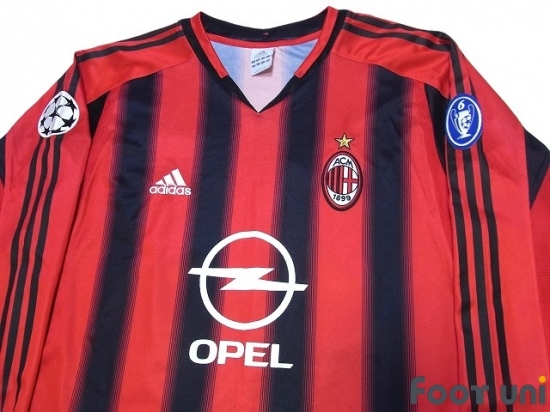 AC Milan 2004-2005 Home Long Sleeve Shirt - Online Store ...