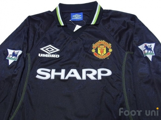 BOOM MANCHESTER UNITED POLO LONG SLEEVE SHIRT 1999