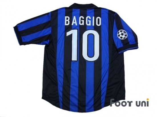 Black Retake Inter Baggio 10 Team Tee 
