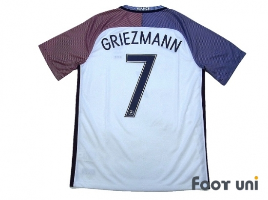 France 2016 Away Shirt #7 Griezmann - Online Store From Footuni Japan