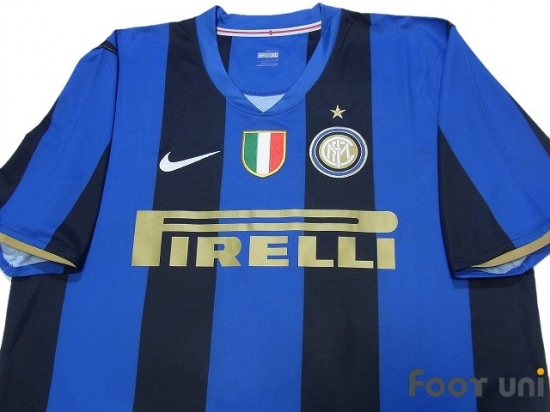 Inter KIT NAME NUMBER Official 2008-2009 Home/Away Official Numbers Pl Sz 
