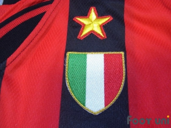 AC Milan 1996-1997 Home Long Sleeve Shirt #18 Baggio - Online Store ...