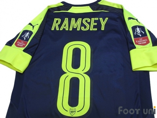 Arsenal 2016-2017 3rd Shirt #8 Ramsey - Online Store From Footuni 