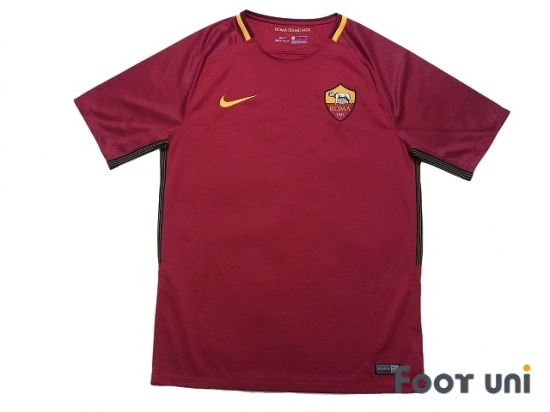 AS Roma 2017-2018 Home Shirt #16 De Rossi - Online Store From Footuni Japan