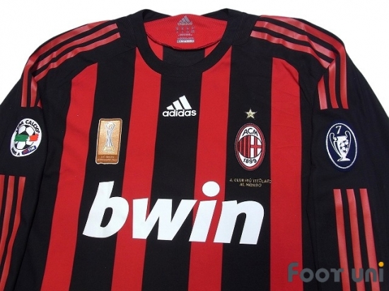 ac milan 2008 jersey