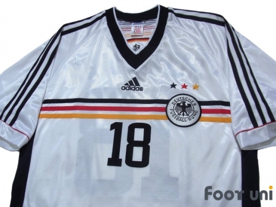Germany 1998 Home Shirt #18 Klinsmann 