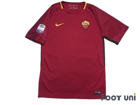 AS Roma 2017-2018 Home Shirt #44 Konstantinos Manolas - Online Store ...