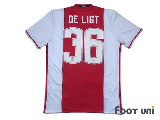 Ajax 2016-2017 Home Shirt #36 Ligt - Online Store From Japan