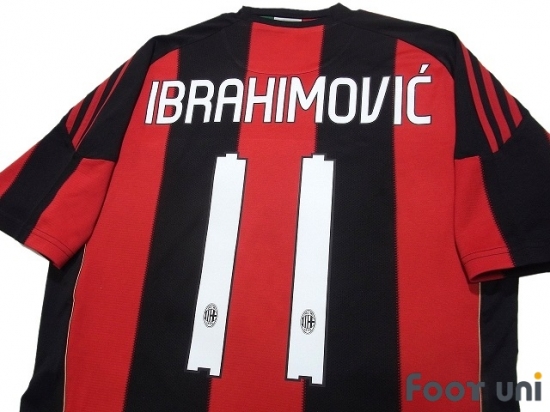 Ac Milan 2010 2011 Home Shirt 11 Ibrahimovic Online Store From Footuni Japan