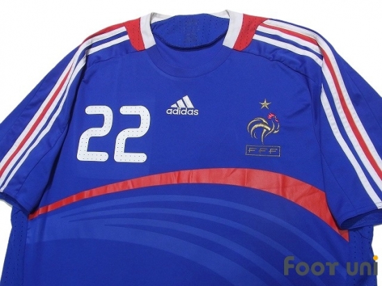 France Euro 2008 Home Shirt #22 Ribery 