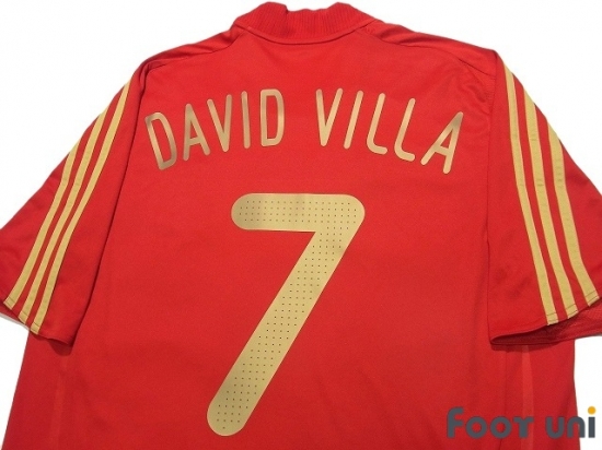 david villa spain jersey