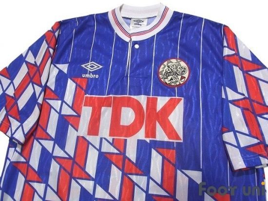 Betasten schakelaar Klas Ajax 1989-1990 Away Shirt - Online Store From Footuni Japan