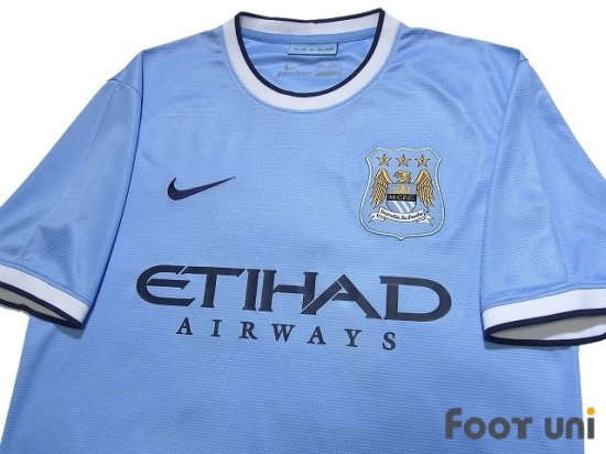 Manchester City 2013-2014 Home Shirt #21 David Silva - Online Shop 