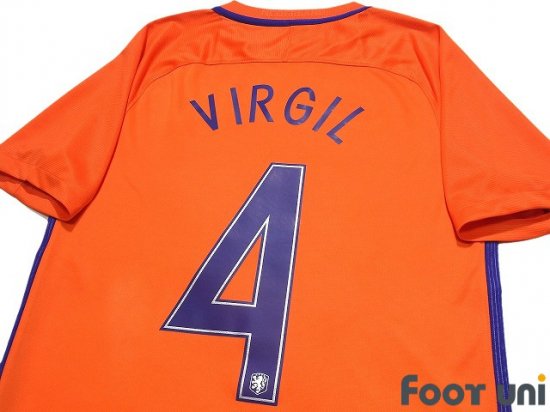 virgil van dijk netherlands jersey