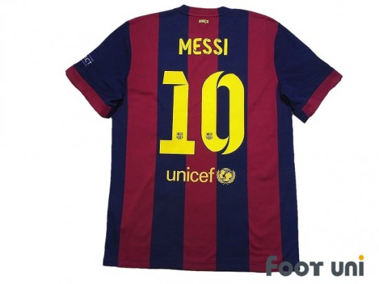 Barcelona 2014-2015 Messi 10 Classic Football Shirt