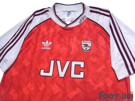 Arsenal 1990-1992 Home Reprint Shirt - Online Shop From Footuni Japan