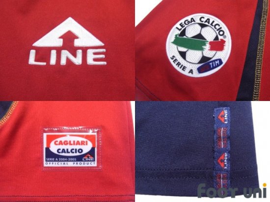 Cagliari 2004-2005 Home Shirt #10 Zola - Online Shop From Footuni Japan