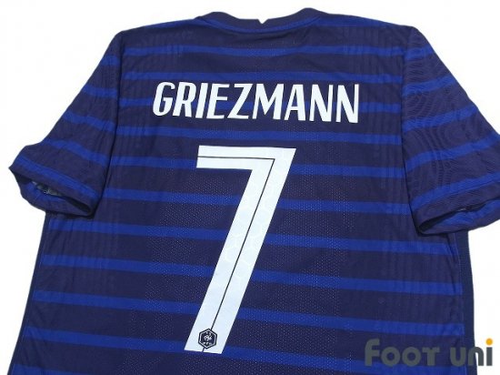 France flocage officiel monblason maillot FFF Home 7 GRIEZMANN Euro 2020 