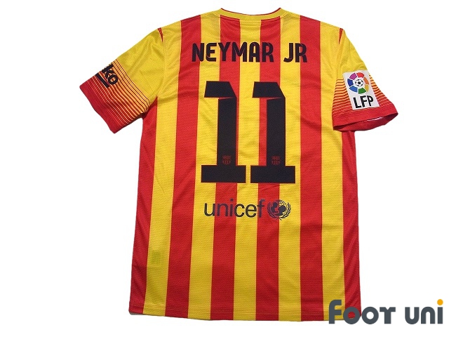 Passief Sluiting Onbevreesd FC Barcelona 2013-2014 Away Shirt Jersey #11 Neymar JR - Online Shop From  Footuni Japan