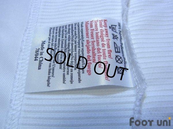 Photo7: England Euro 2000 Home Long Sleeve Shirt #7 Beckham UEFA Euro 2000 Patch Fair Play Patch (7)