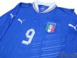 Photo3: Italy Euro 2012 Home Long Sleeve Shirt #9 Balotelli w/tags (3)