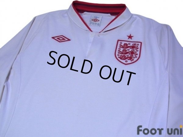 Photo3: England Euro 2012 Home Long Sleeve Shirt (3)