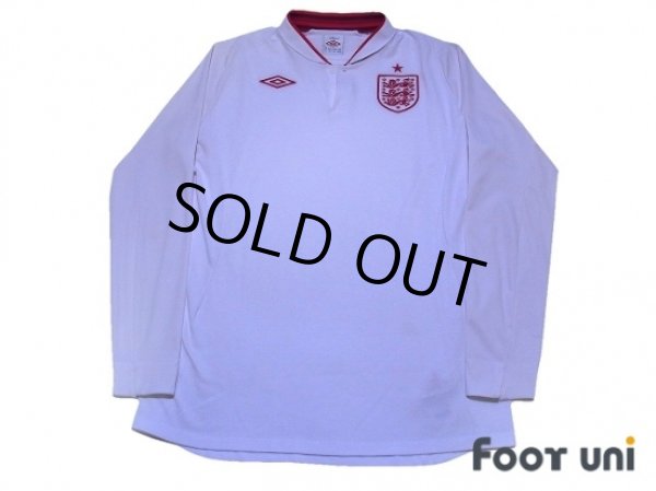 Photo1: England Euro 2012 Home Long Sleeve Shirt (1)