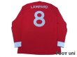 Photo2: England 2010 Away Long Sleeve Shirt #8 Lampard (2)
