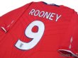 Photo3: England 2008 Away Shirt #9 Rooney w/tags (3)