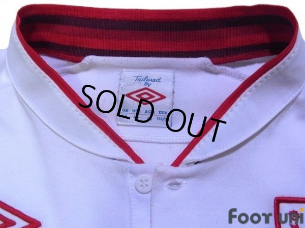 Photo4: England Euro 2012 Home Long Sleeve Shirt (4)