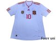 Photo1: Spain 2011 Away Shirt #10 Fabregas 2010 FIFA World Champions Patch w/tags (1)