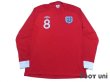 Photo1: England 2010 Away Long Sleeve Shirt #8 Lampard (1)