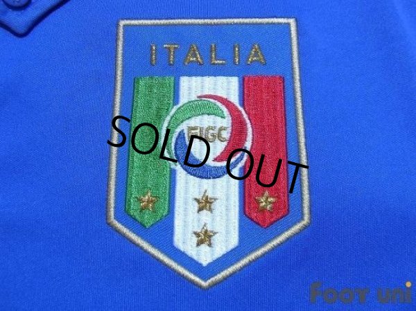 Photo6: Italy 2014 Home Shirt #9 Balotelli (6)