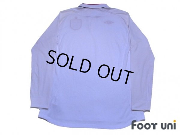 Photo2: England Euro 2012 Home Long Sleeve Shirt (2)
