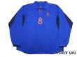 Photo1: Netherlands Euro 2000 Away Long Sleeve Shirt #8 Davids (1)