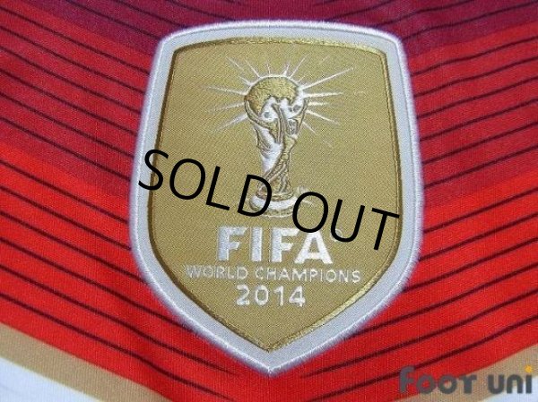 Photo6: Germany 2014 Home Shirt FIFA World Champions Patch/Badge (6)